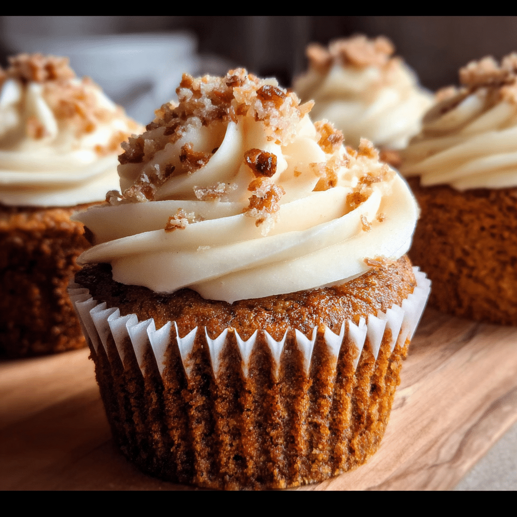 Carrot Cake Cupcakes 2