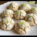 Coconut Key Lime Crinkle Cookies 2