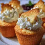 Golden Angel Food Cupcakes 2