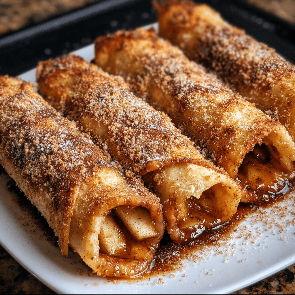 Irresistible Air Fryer Apple Pie Taquitos