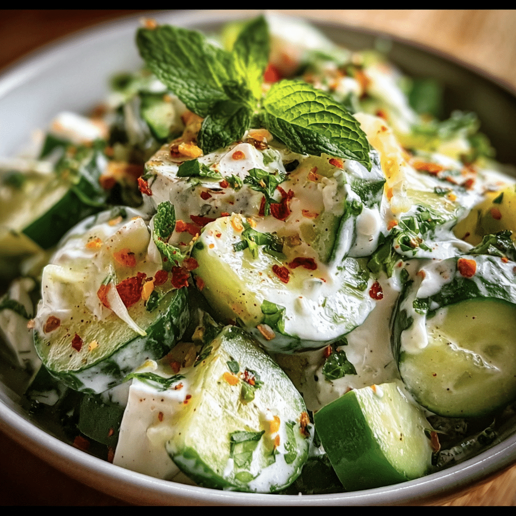 Cucumber Ranch Crack Salad