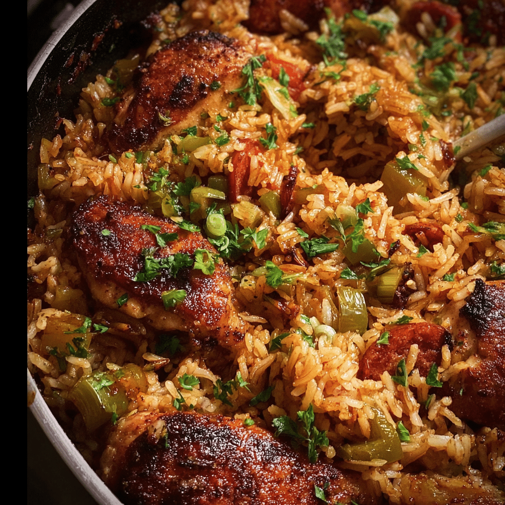 One Pot Chicken and Dirty Rice Recipe