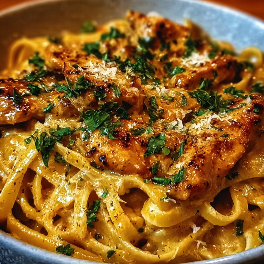 Easy Cowboy Butter Chicken Linguine