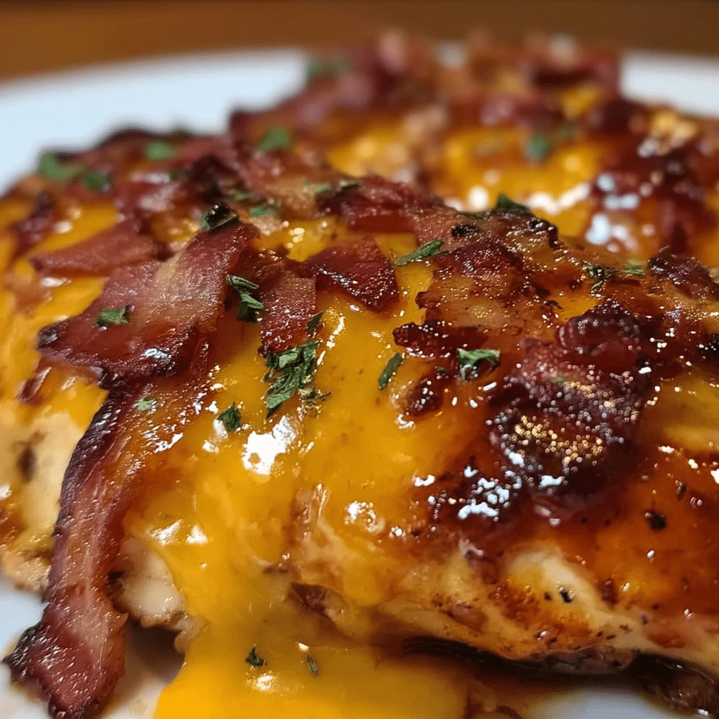 Cowboy BBQ Bacon Cheddar Chicken