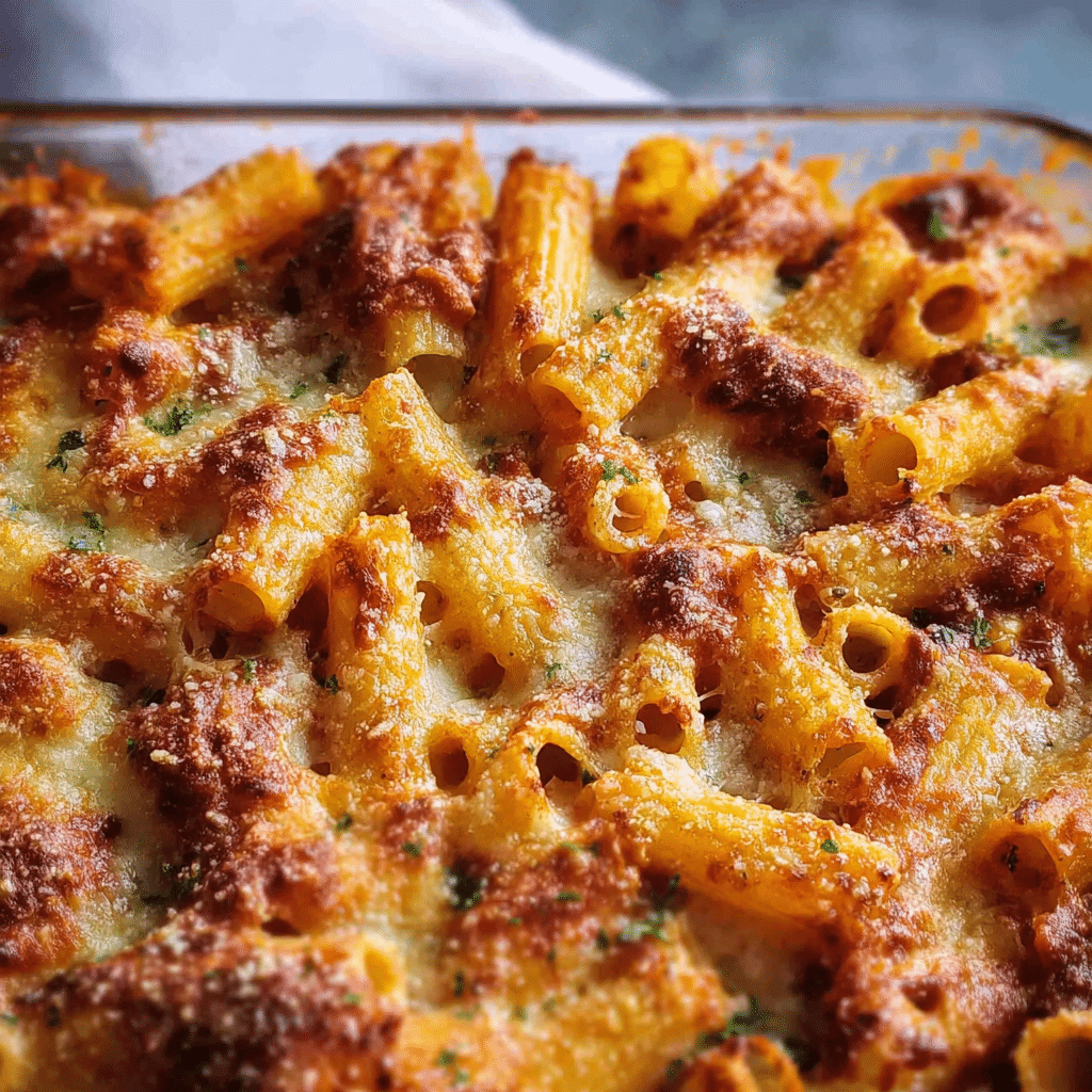 The Best Baked Rigatoni