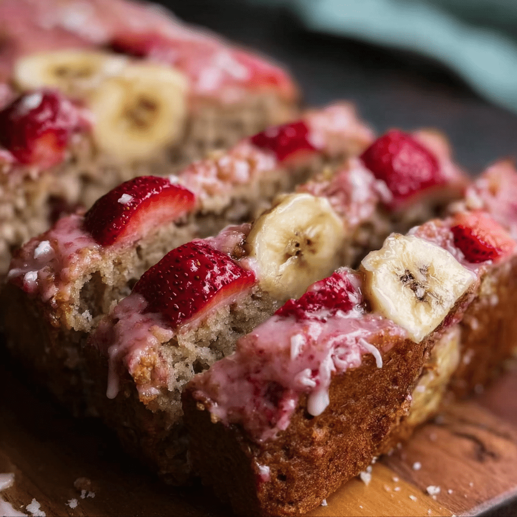 Strawberry Banana Bread