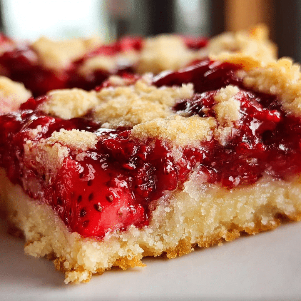 Strawberry Pie Bars