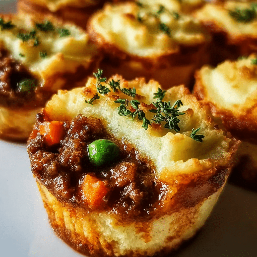 Easy Mini Shepherd’s Pies