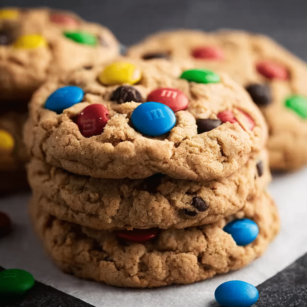 Peanut Butter M&M Cookies
