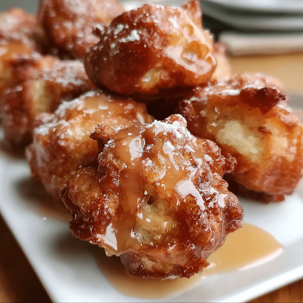 Apple Fritter Bites