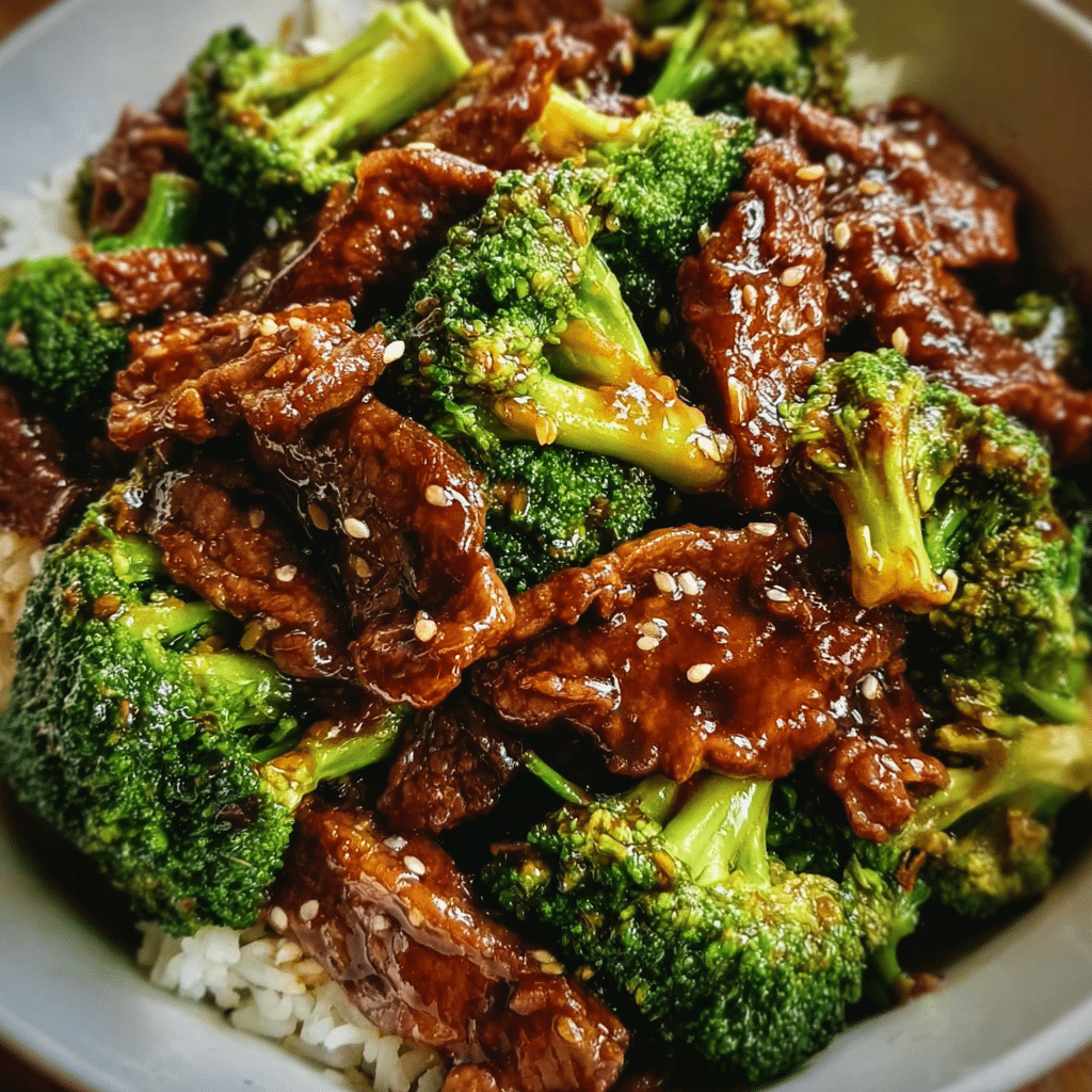 Chinese Beef and Broccoli