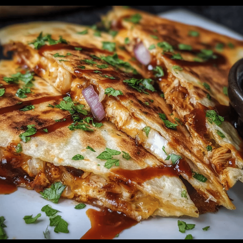 BBQ Chicken Quesadillas