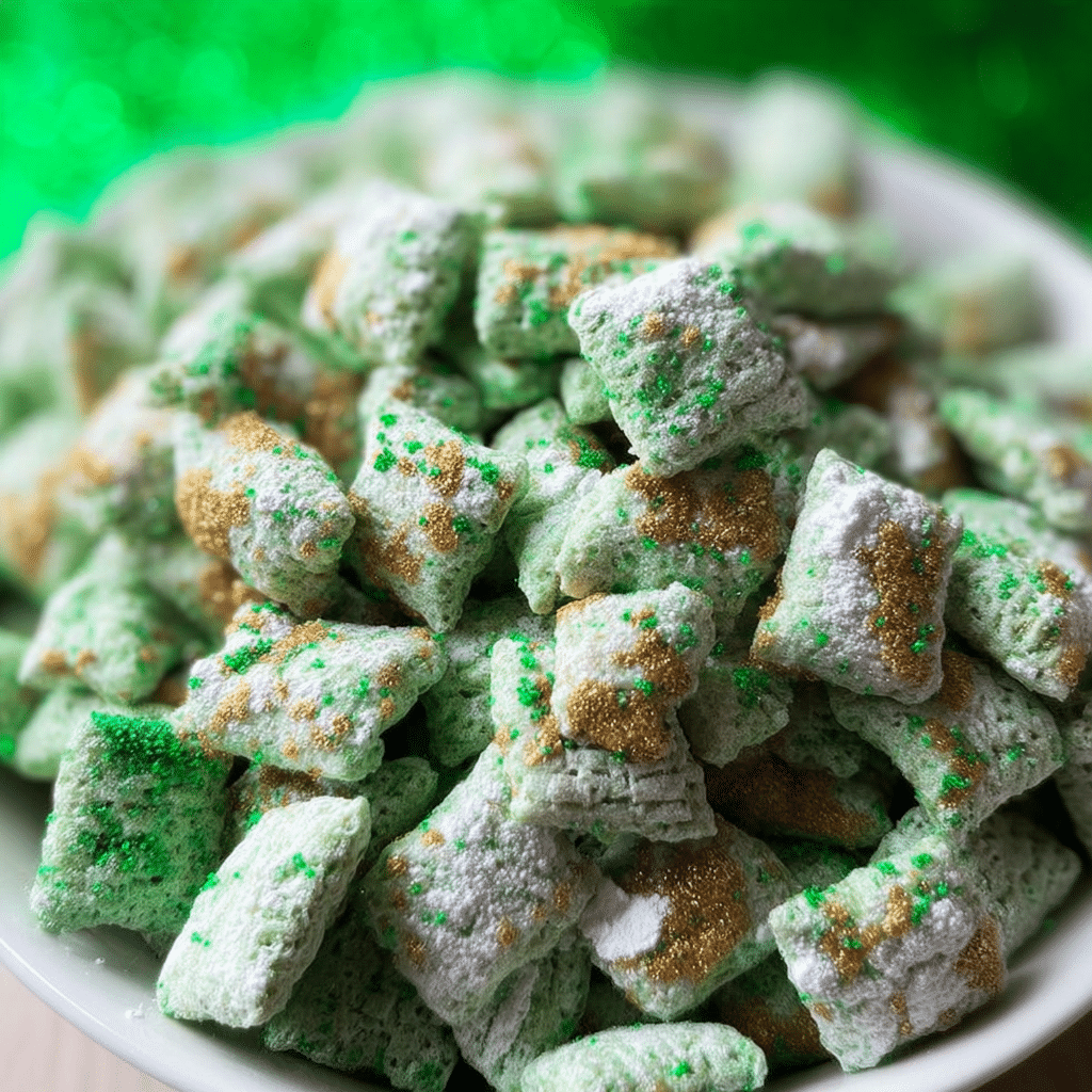 Saint Patrick’s Day Puppy Chow