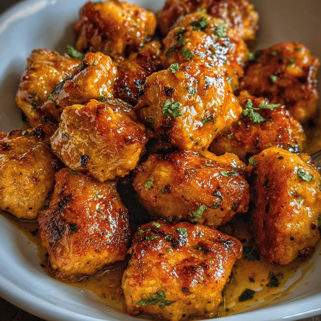 Cowboy Butter Chicken Bites