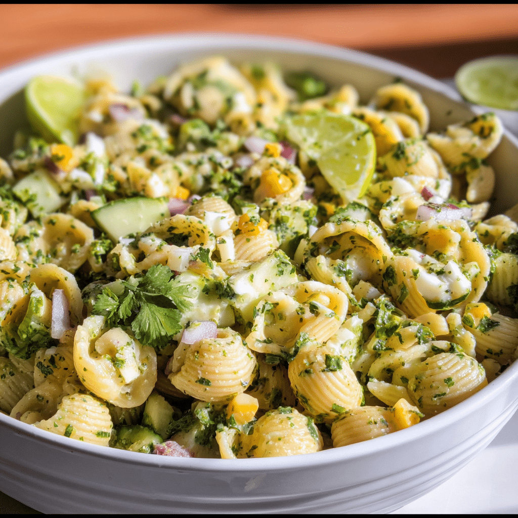 Cilantro Lime Pasta Salad