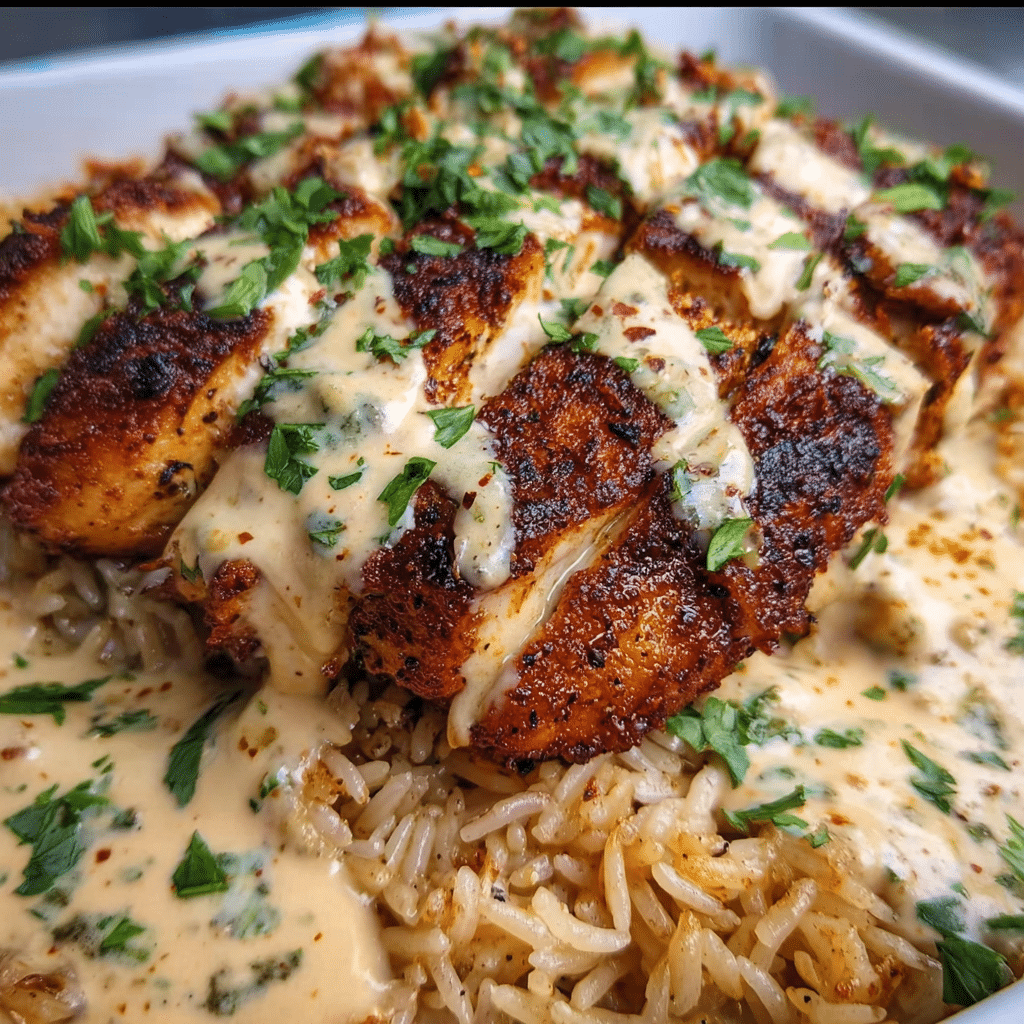 Creamy Cajun Chicken & Rice