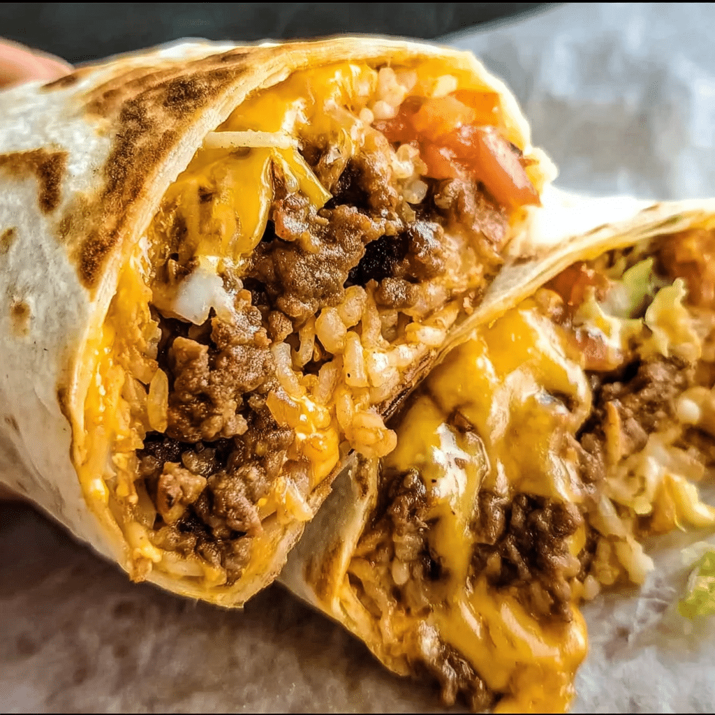 Taco Bell Beefy Melt Burrito