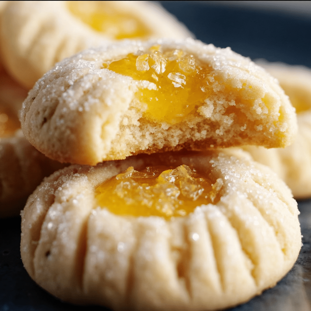 Lemon Thumbprint Cookies