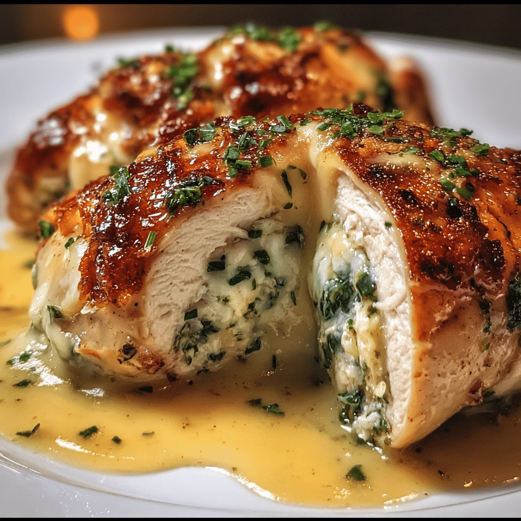 Easy Gourmet Ruth’S Chris Stuffed Chicken