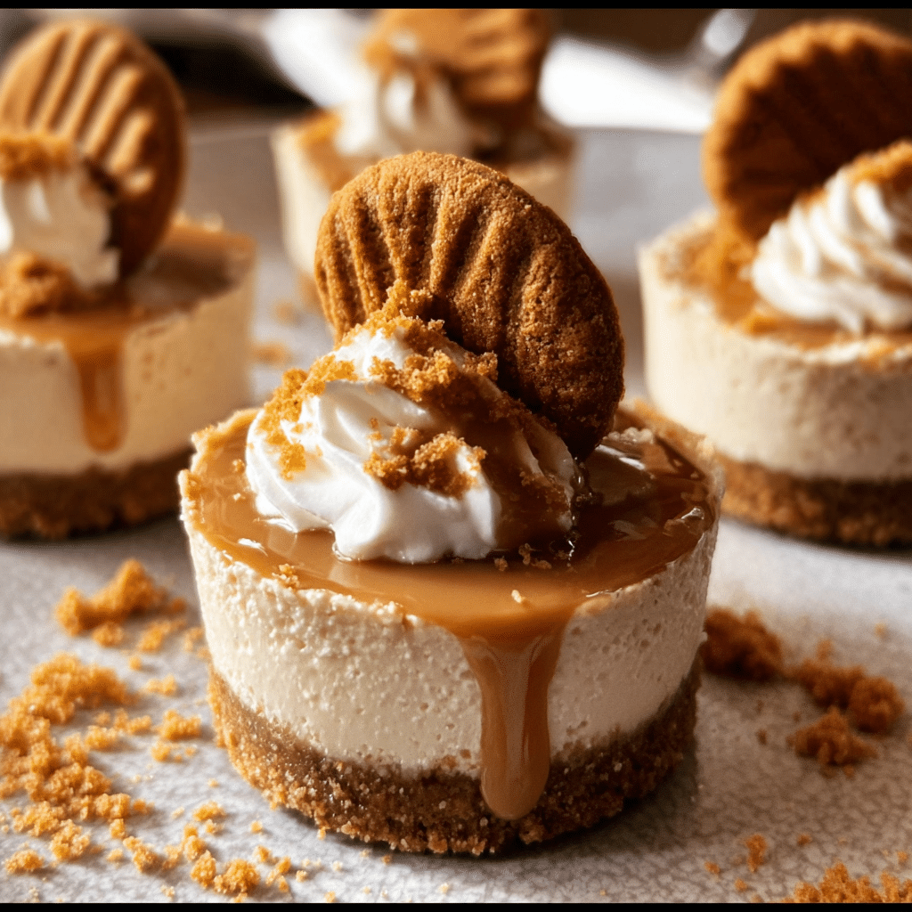 No Bake Mini Biscoff Cheesecakes 3