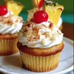 Pina Colada Cupcakes 2