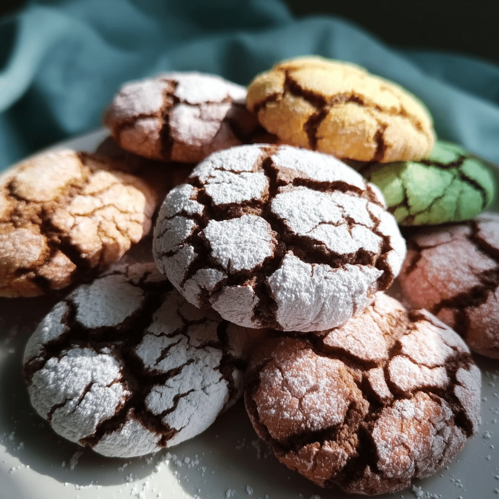 Springtime Crinkle Cookies 3