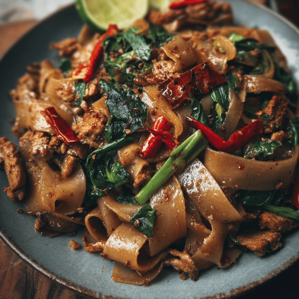 Street Style Thai Drunken Noodles 3