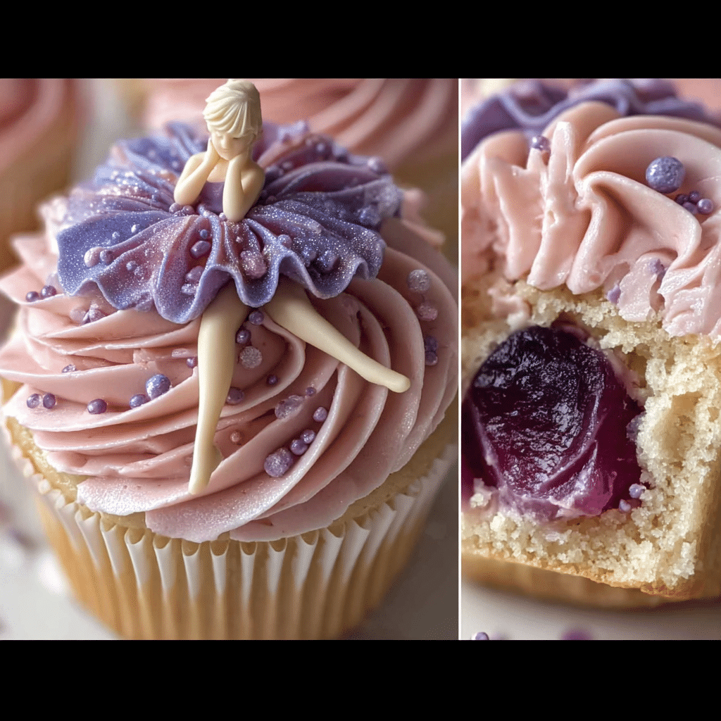 Sugar Plum Fairy Cupcakes 2