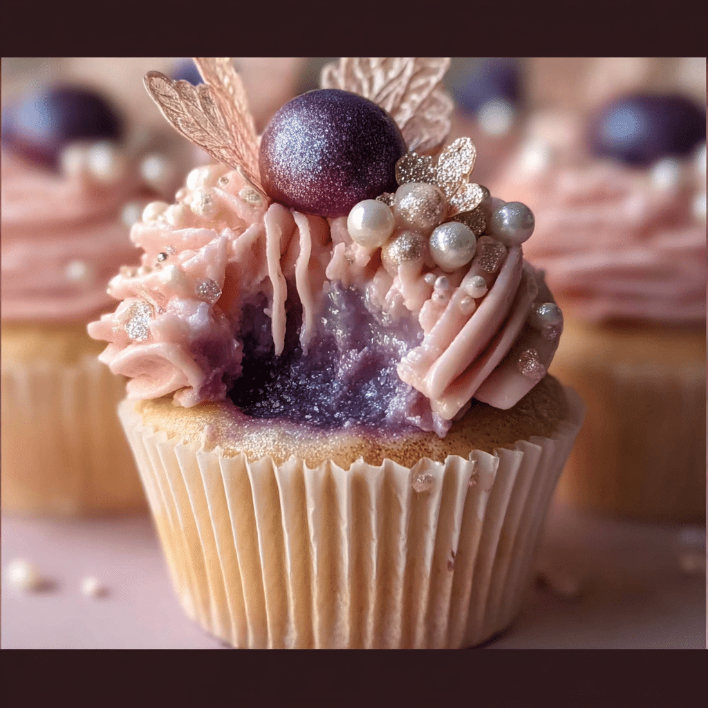 Sugar Plum Fairy Cupcakes 3