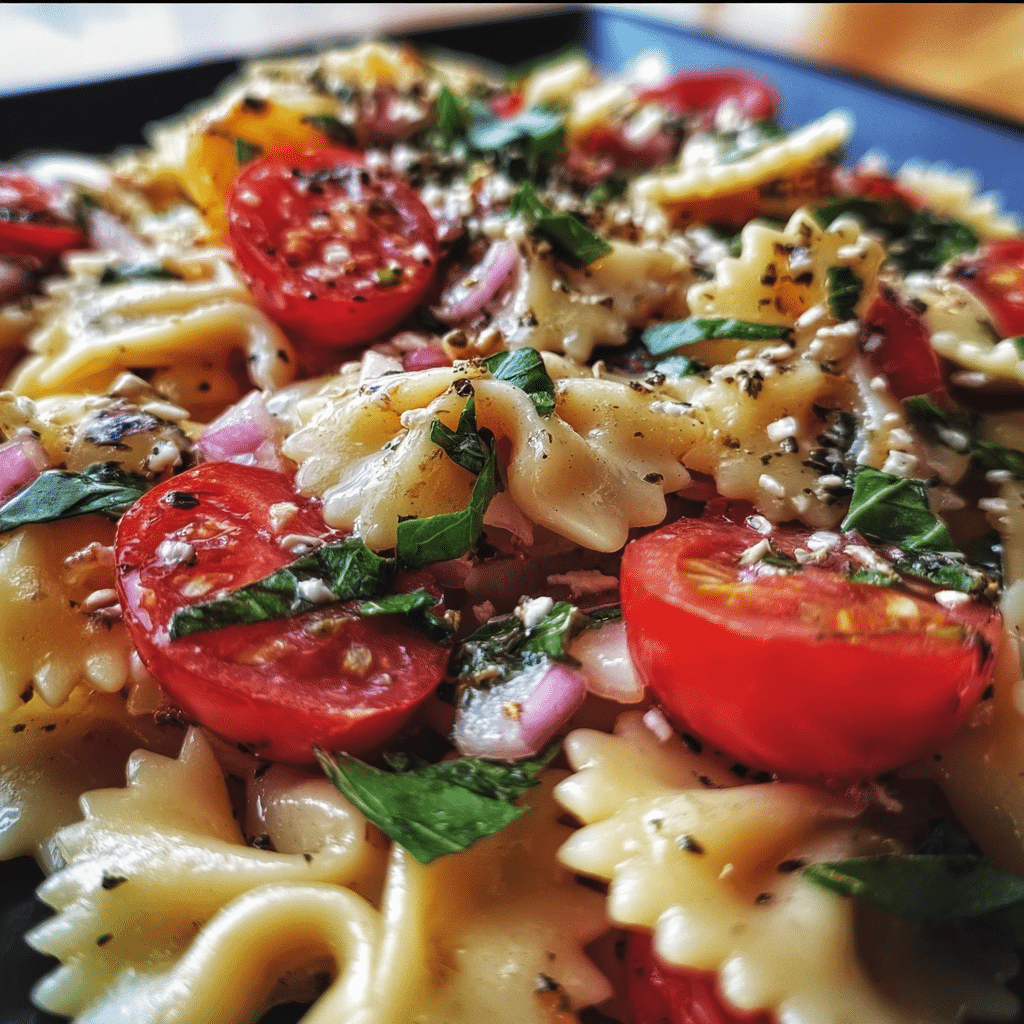 Bruschetta Pasta Salad