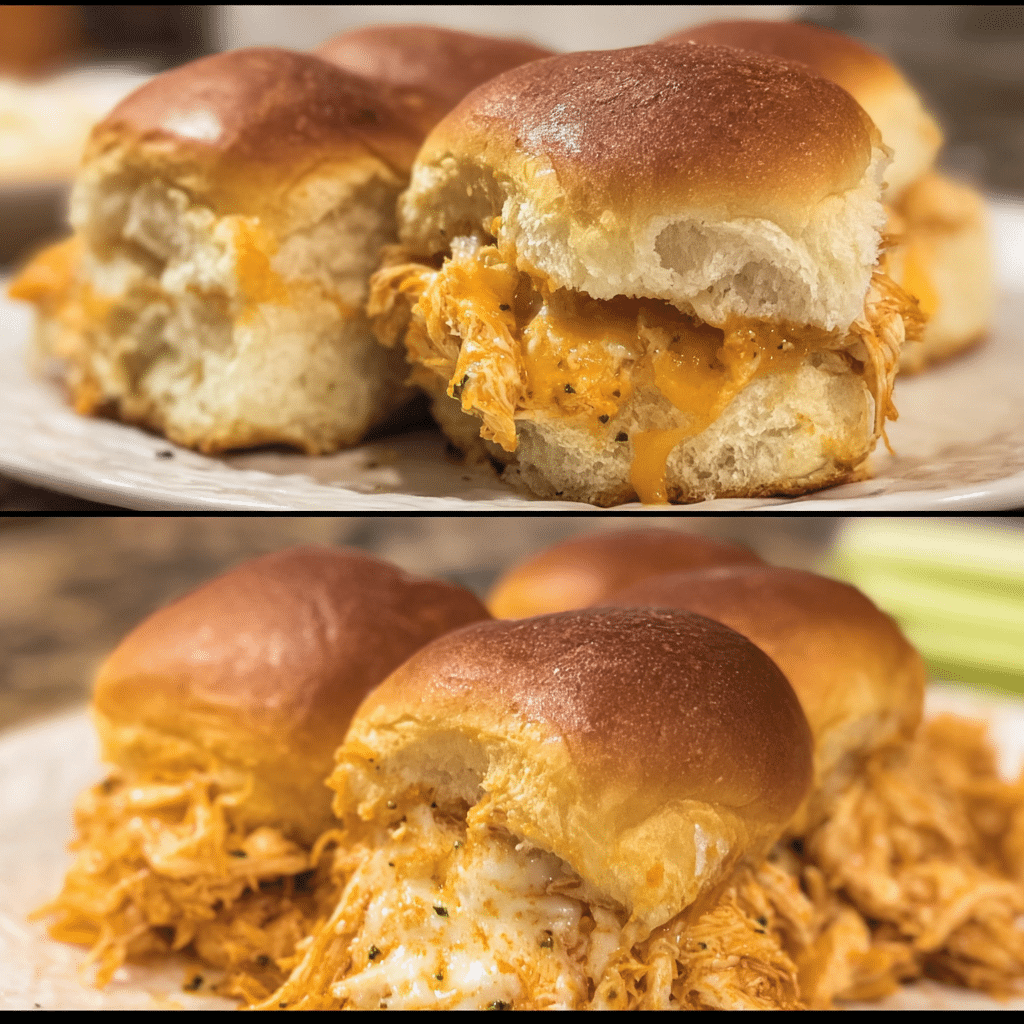 Buffalo Chicken Sliders