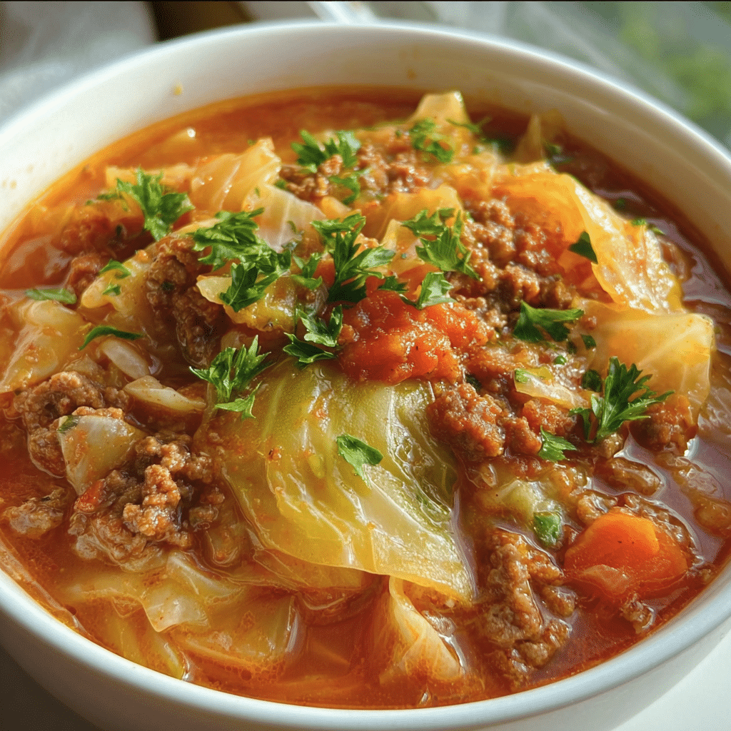 Cabbage Roll Soup