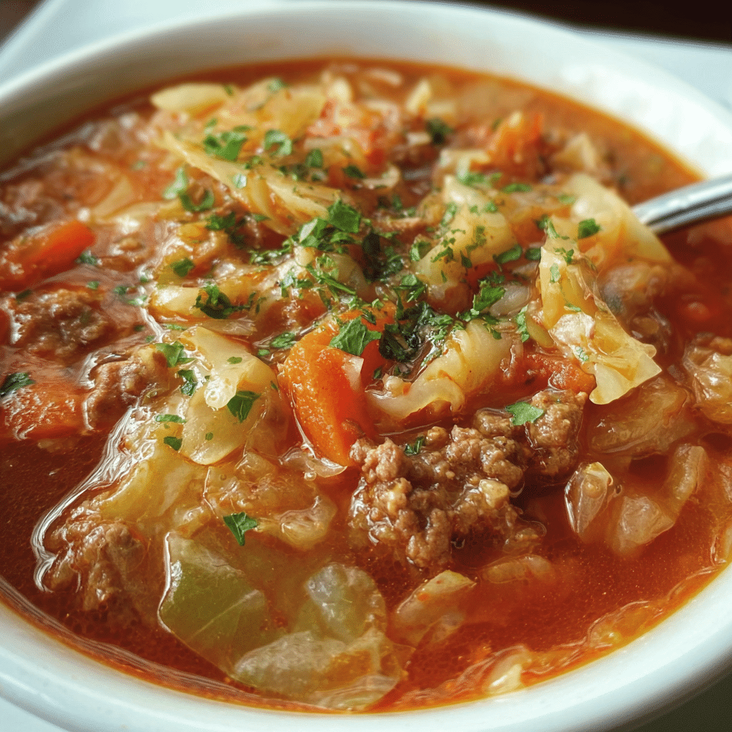 Cabbage Roll Soup
