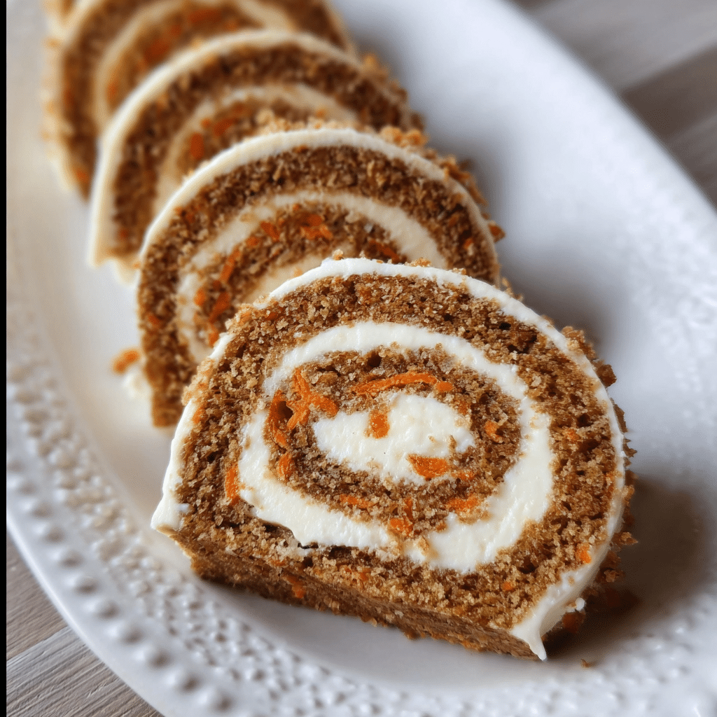 Carrot Cake Roll