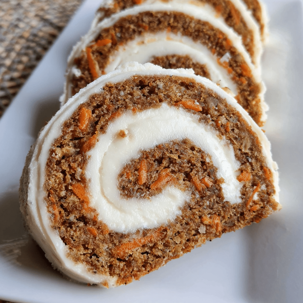 Carrot Cake Roll