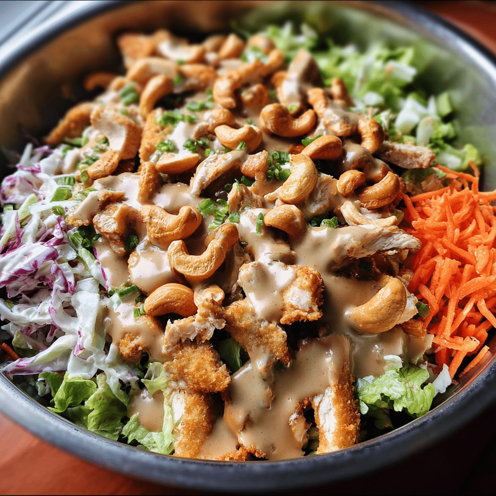 Chicken Cashew Crunch Salad