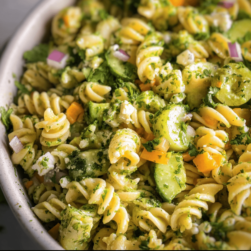 Cilantro Lime Pasta Salad
