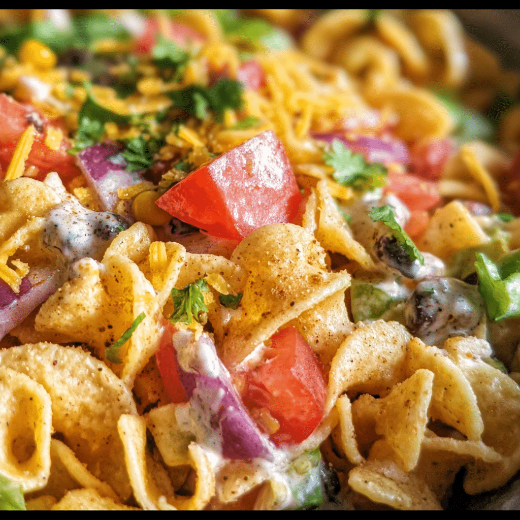 Creamy Ranch Taco Pasta Salad