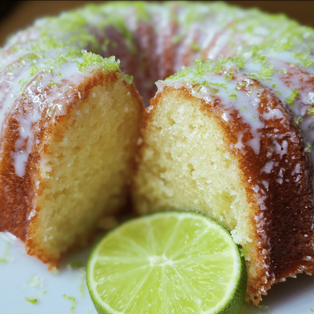 Easy Lime Bundt Cake