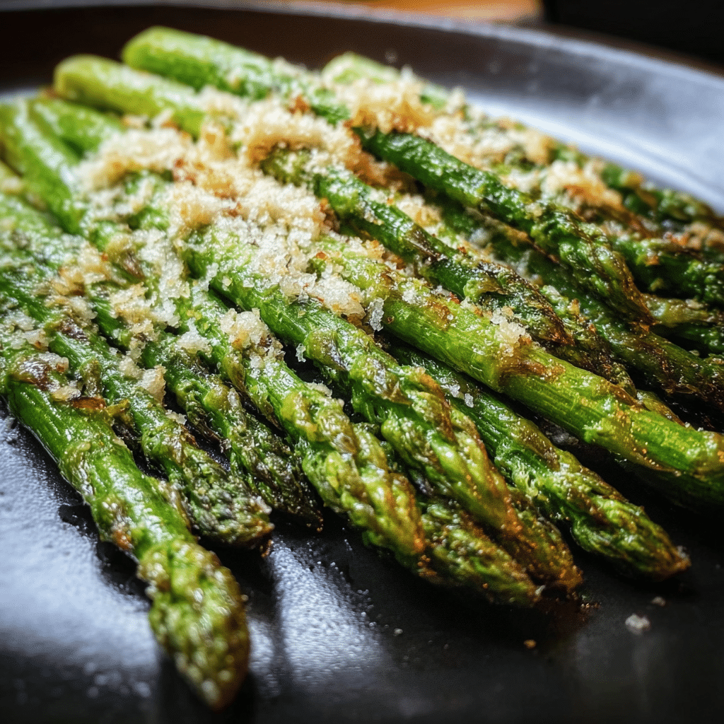 Garlic Parmesan Roasted Asparagus