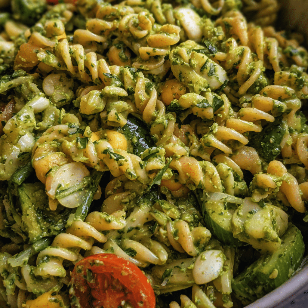 Green Goddess Pasta Salad