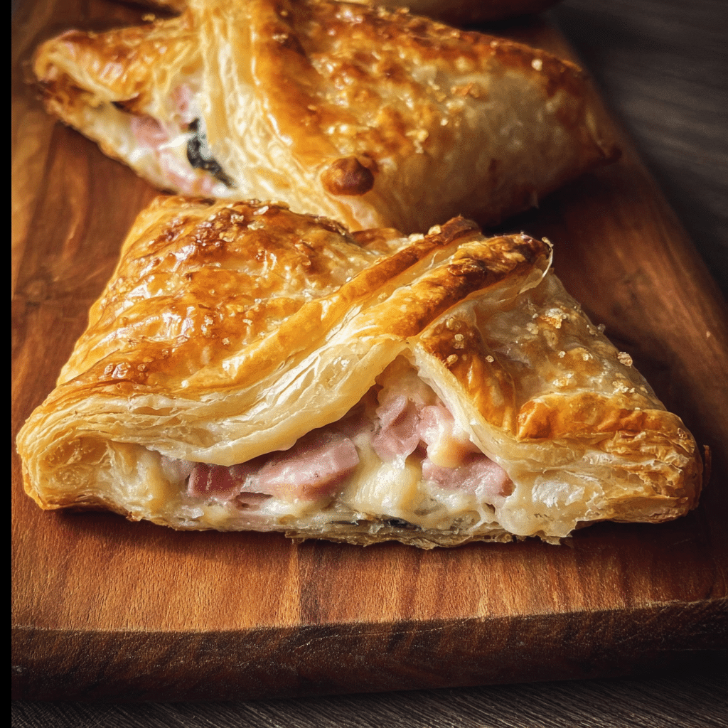 Ham And Cheese Puff Pastry