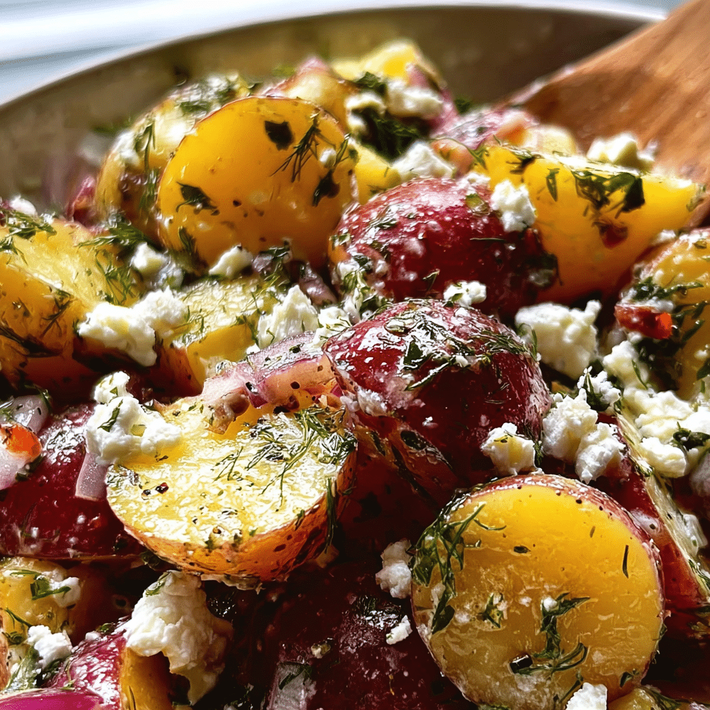 Homemade Greek Potato Salad