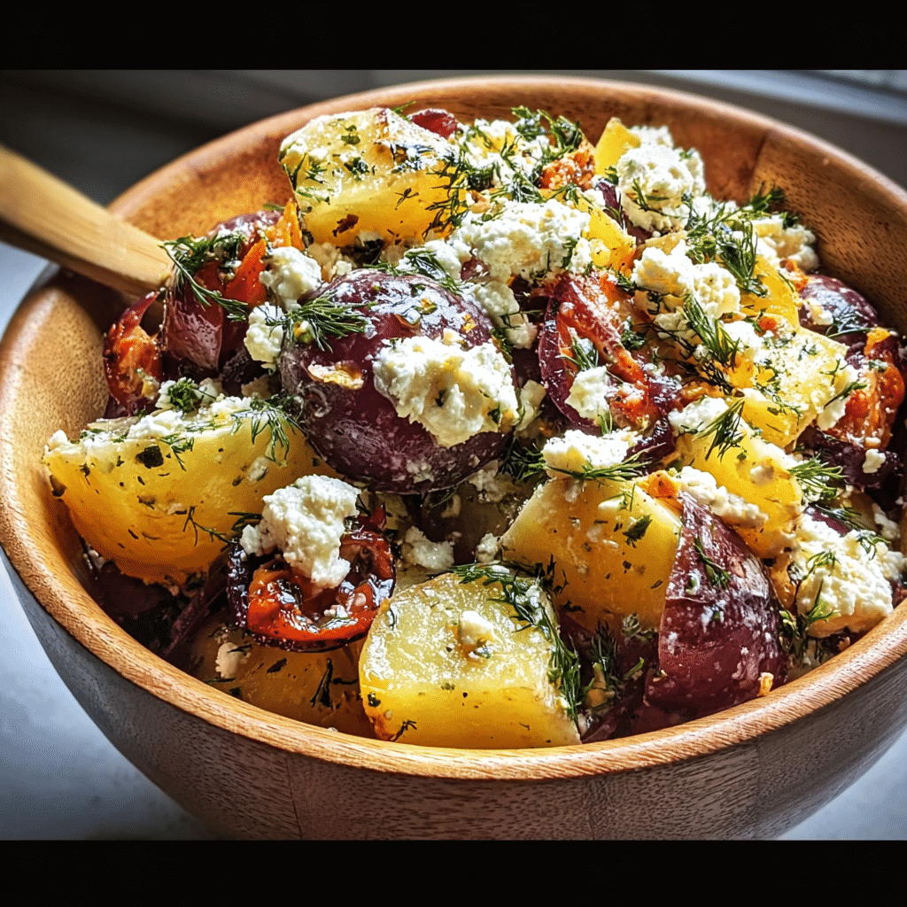 Homemade Greek Potato Salad