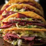 Irish Tacos Sliced Corned Beef