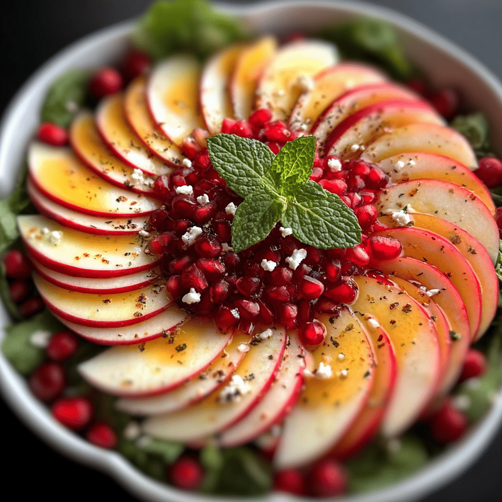 Irresistible Christmas Apple Salad