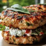 Juicy Greek Chicken Burgers With Tzatziki Sauce