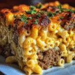 Mac And Cheese Meatloaf Casserole