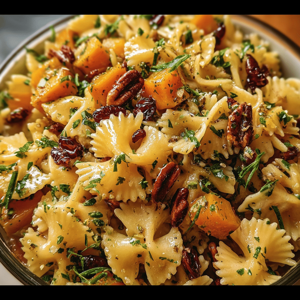 Maple Dijon Harvest Pasta Salad