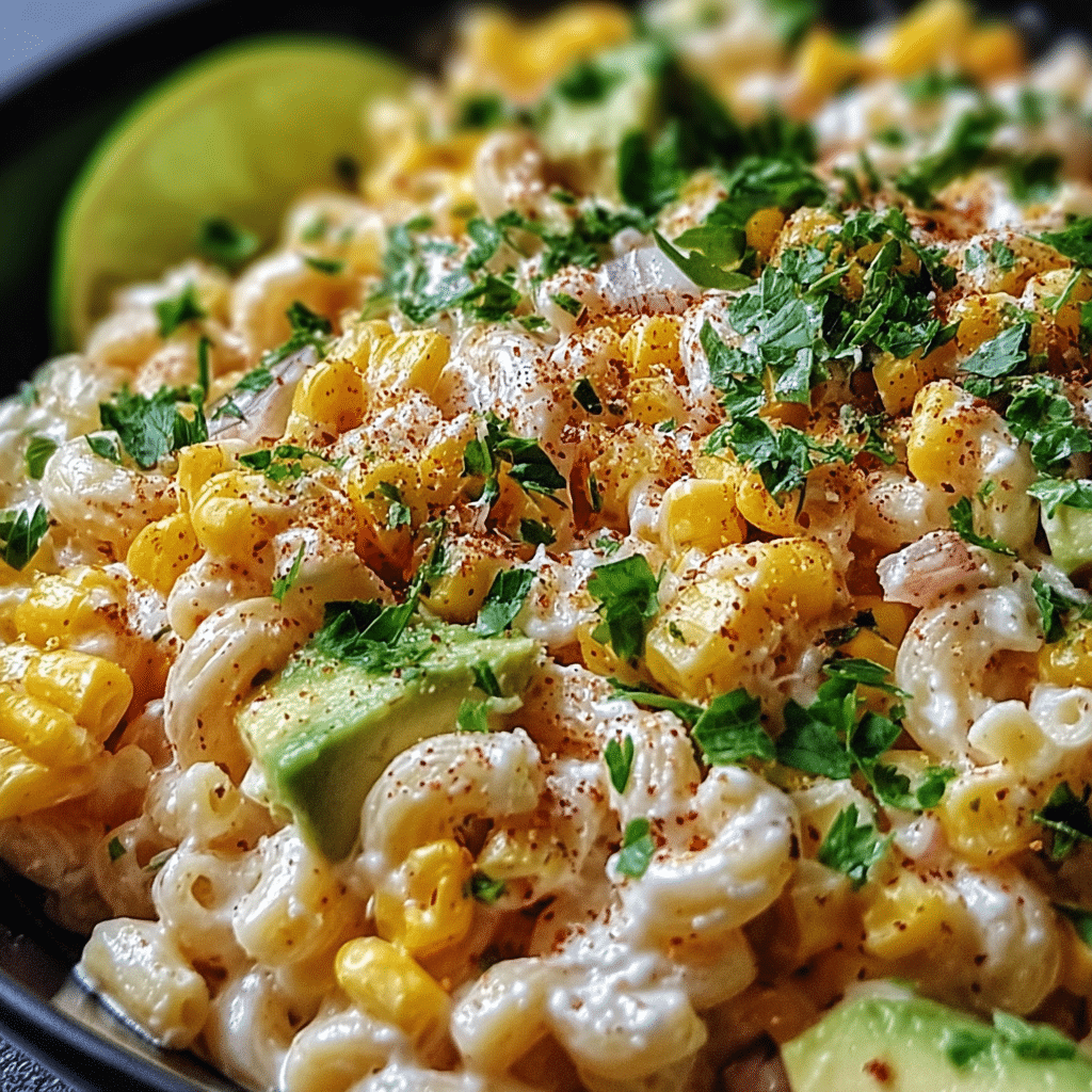 Mexican Street Corn Pasta Salad